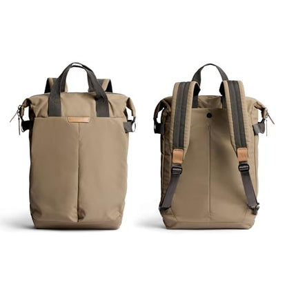 Bellroy Tokyo Totepack, Convertible Backpack Tote Bag - Khaki - color: Khaki