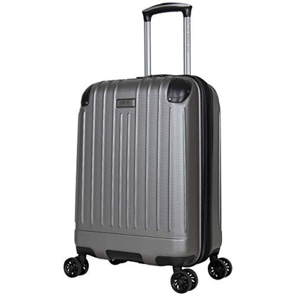 Kenneth Cole Reaction Flying Axis 20" Hardside Expandable 8-Wheel Spinner Carry-On Suitcase, Silver - color: Silver, size: 20-Inch Carry On