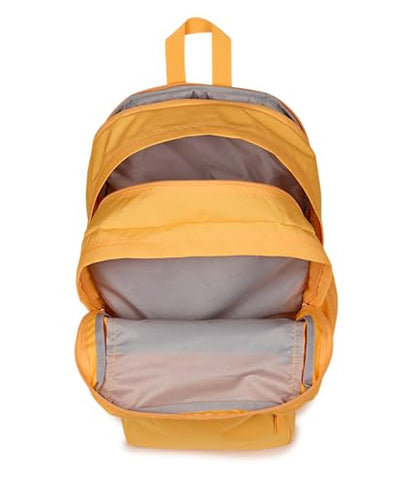 JanSport 34L Big Backpack - 15 Inch Laptop Sleeve, Orange Soda - color: Orange Soda
