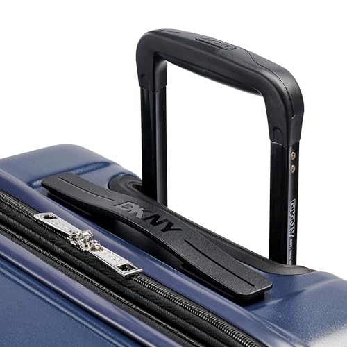 DKNY On the Go 21" Hardshell Lightweight Expandable Carry-On Luggage with Spinner Wheels,Navy - color: Navy, size: 21" Carry-On Luggage