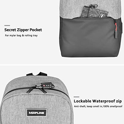 Backpack Bag- Classics Casual Travel Daypack Travel bags for for Men & Women Work (Black/Grey) - color: Black/Grey