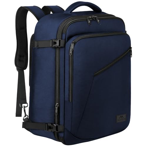 MATEIN Weekender Backpack, Large Capacity Travelling Suitcase Backpack - color: Blue, size: X-Large