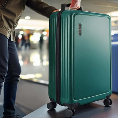 TRAVELARIM 28 Inch Luggage with Spinner Wheels, Hard Shell Suitcase with TSA Locks for Luggage, Travel Large Suitcase, Expandable Hard Shell Suitcases, Green - color: Green, size: Large 28-Inch Checked