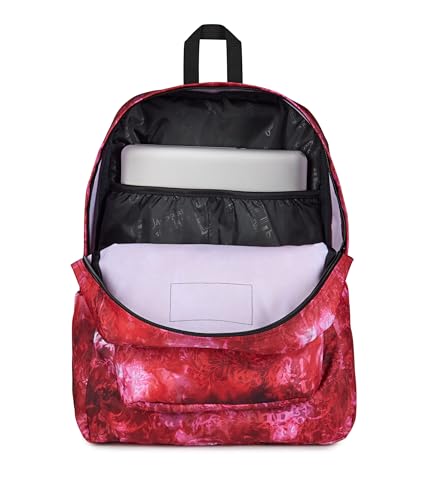 JanSport SuperBreak Plus Backpack - color: Afflicted Dyed Red