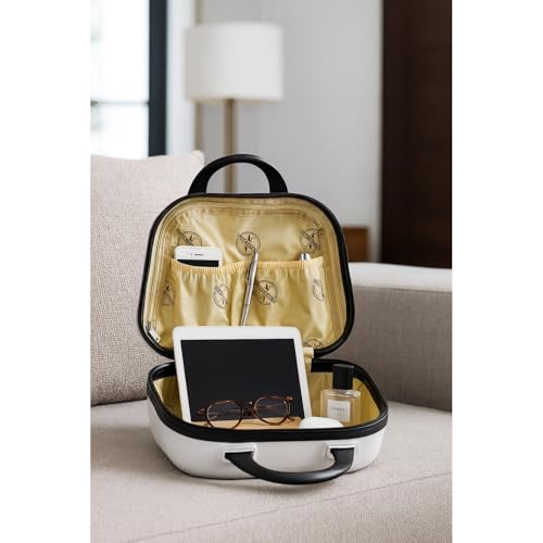 World Traveler Butterfly 2-Piece Carry-On Polycarbonate Hardside Expandable Spinner Luggage Set - size: 2-Piece Set