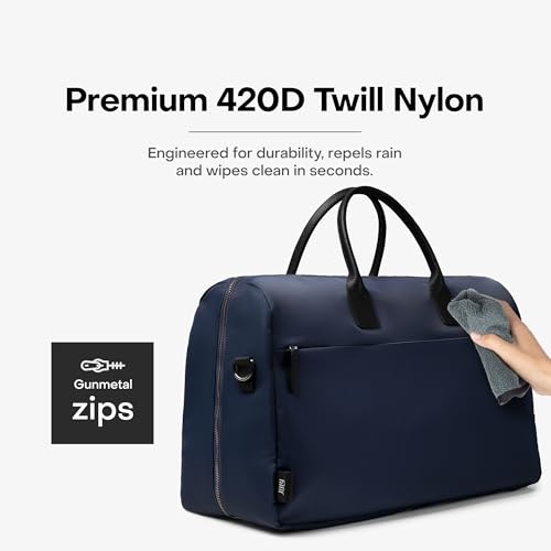 July Carry All Split Weekender, Carry On Bag - color: French Navy
