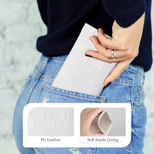 4 Pcs Squeeze Top Sunglass Case with Cleaning Cloth, Soft Leather Eyeglass Case Portable Sunglasses Pouch - color: D & 4pcs