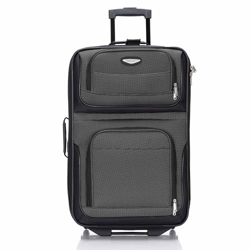 Travel Select Amsterdam Softside Expandable Luggage with Rolling Wheels, Gray, 4-Piece Set (15/21/25/29) - color: Gray, size: 4-Piece Set (15/21/25/29)