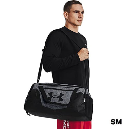 Under Armour Undeniable 5.0 Duffle - color: Pitch Gray Medium Heather (012)/Black, size: Medium (58L)