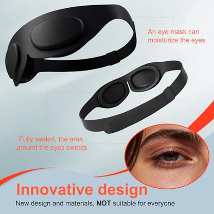 TSYL Travel Sleep Mask: Ultra Lightweight 3D Contoured Sleep Eye Mask