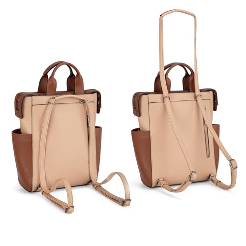 Montana West Wrangler Women Backpack Purse - color: D-classic Tan