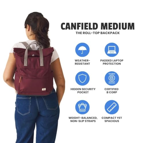 ORI LONDON The Canfield Backpack Bag, Stormy Gray - color: Stormy