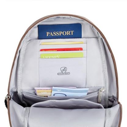 Travelon Anti-Theft Classic Sling Bag - color: Hazelnut