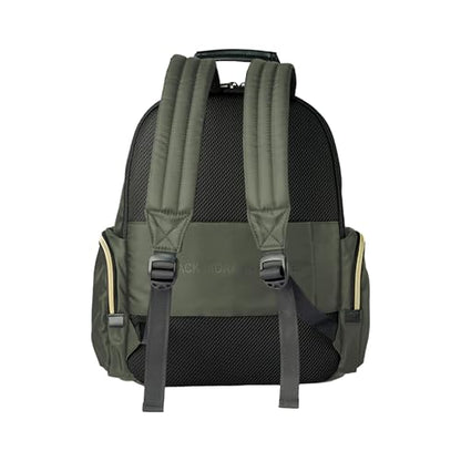 Kenneth Cole REACTION Madison Square Lightweight Hardside Chevron Expandable Spinner Luggage, Olive, 2-Piece (20" Carry On + Sophie Backpack) - color: Olive, size: 2-Piece (20" Carry On + Sophie Backpack)
