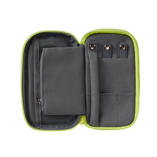 Travelon 2-in-1 Jewelry & Tech Organizer - color: Lime