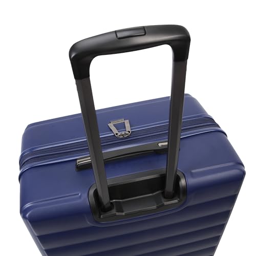 TRIPS EON 2-Piece Hardside 8-Wheel Spinner Luggage Set: 20" Carry-On & 28" Checked Suitcase Size Luggage, Blue Ribbon - color: Blue Ribbon, size: 2PC SET(CARRY ON+ LG CHECK)