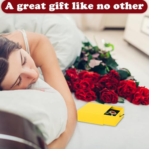 Nsmykhg Jewelry Gift Box Velvet-Lined,12 Pack Compact Drawer Style for Earrings & Rings, Necklace & Bracelet Organizer, 3.93x3.93x1.65 Inches, Stackable Elegant Jewelry Display & Storage Box (Yellow) - color: Yellow