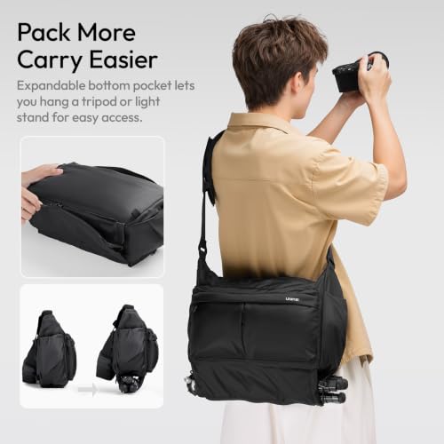 ULANZI U023 Camera Sling Bag 13L, 3-Point MOLLE Shoulder YokeCrossbody Bag - size: 13L