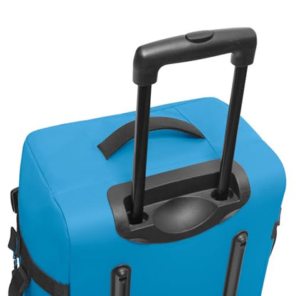 Traveler's Choice Softside Upright Wheeled Duffel Bag - color: Blue