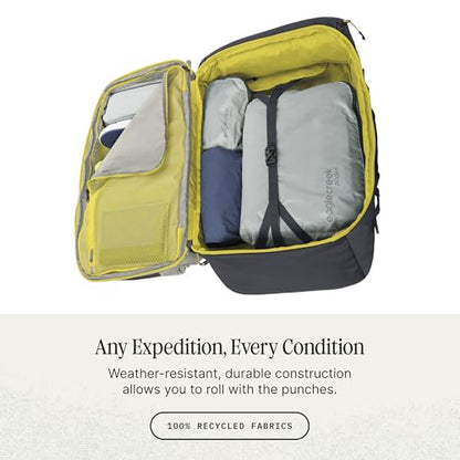 eagle creek Tour Travel Pack 55L – Lightweight Backpack with Expandable Storage, Laptop Compartment - Has Travel-Ready Features for Global Adventures - Storm Grey - color: Grey