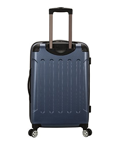 Rockland London Hardside 3 Piece Expandable Spinner Wheel Luggage Set, (20"/24"/28"), Blue - color: Blue, size: 3 Piece (28"/24"/20")