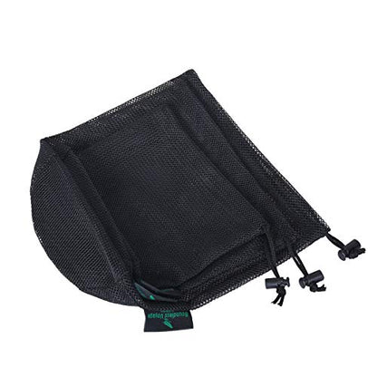 iBasingo 5pcs Nylon Mesh Bag Stuff Sack Golfball Pot Outdoor M-BVP02 - color: M-5pcs