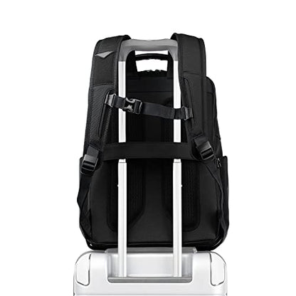 Travelpro Crew Executive Choice 3 Large Travel Laptop Backpack, Black - color: Jet Black