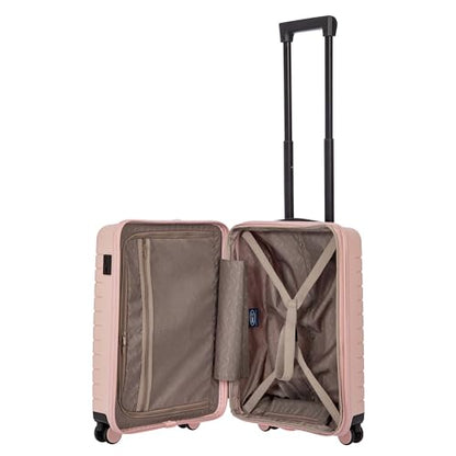Bric's B|Y Ulisse Set of 2 Luggages with Spinner Wheels – Carry-On Airline Approved and Checked Expandable Lightweighted Hard Shell Suitcases, TSA Combination Lock - 21 Inch & 30 Inch, Pearl Pink - color: Pearl Pink, size: 2-Pieces (Carry-on & Checked-lar