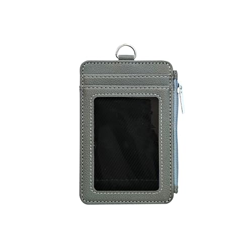 Slim Minimalist Faux Leather Front Pocket Credit Card Holder Wallet - color: D