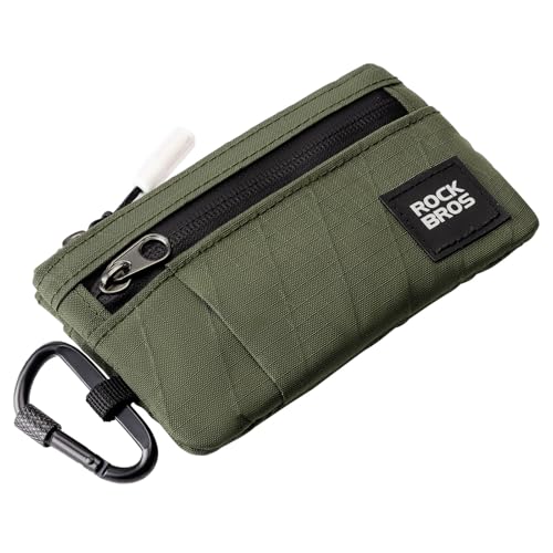 ROCKBROS Slim Wallet, Multifunctional Card Holder for Men Women - color: Grey