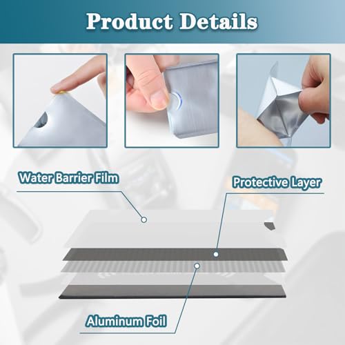 RFID Blocking Sleeves - 10 Regular + 1 Laser Color, Secure Credit & ID Card Holder, Identity Theft Protection