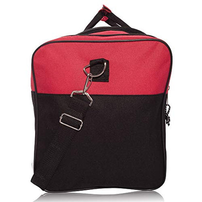 DALIX 25" Extra Large Vacation Travel Duffle Bag (Black, Grey, Navy Blue, Red, Camo) - color: Red