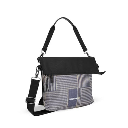 Sherpani Vale, Anti-Theft Crossbody Tote for Women - color: Blue Print