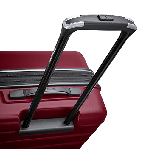 Samsonite Omni 2 Hardside Expandable Luggage with Spinner Wheels, 2-Piece Set (19/24), Nature Merlot - color: Natural Merlot, size: 2-Piece Set (Carry-on/Medium)