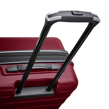 Samsonite Omni 2 Hardside Expandable Luggage with Spinner Wheels, 2-Piece Set (19/24), Nature Merlot - color: Natural Merlot, size: 2-Piece Set (Carry-on/Medium)