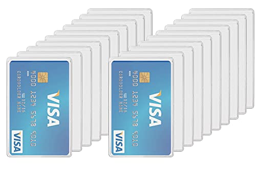 Waterproof New Medicare Card Holder Protector Sleeve - size: 20pcs