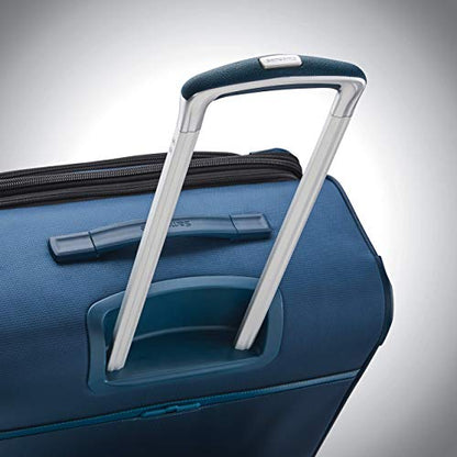 Samsonite Solyte DLX Softside Expandable Luggage with Spinner Wheels, Mediterranean Blue, 3-Piece Set (20/25/29) - color: Mediterranean Blue, size: 3-Piece Set (20/25/29)