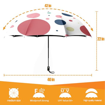 Folding Umbrella, Automatic Small Compact, Sun & Rain - color: MT76