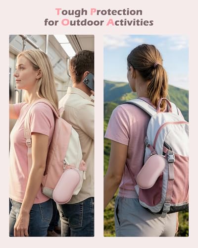 ProCase Sunglasses Case, Hard Shell Glasses Case for Men Women -Lightpink - color: Lightpink
