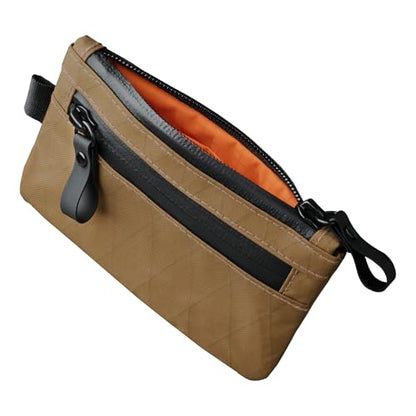 ALPAKA Zip Pouch RFID-Blocking Mens Wallet Coyote Brown - color: Coyote Brown