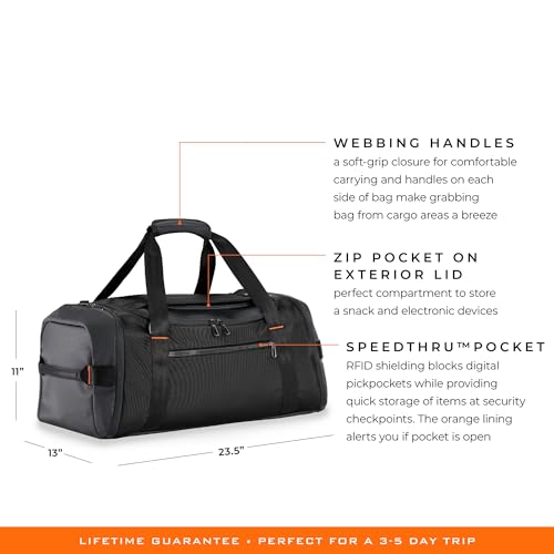 ZDX Cabin Bag | Briggs & Riley - color: Black, size: Underseat Cabin Bag