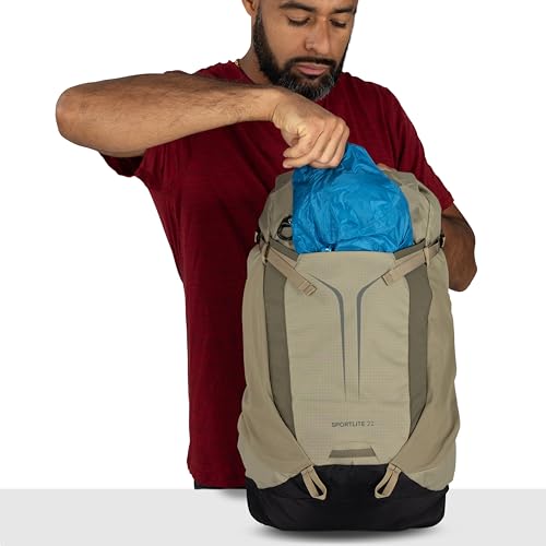 Osprey Sportlite 22L Lightweight Hiking Backpack, Purple OS - color: Graphite Purple, style: 22l
