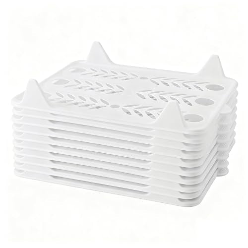 10 PCS T Shirt Organizer for Clothes Storage, Stackable Closet Organizer with Easy Access, Shirt Folder Board, Sturdy and Durable, Clothes Folder