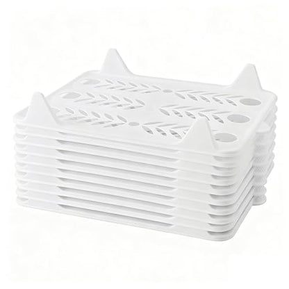 10 PCS T Shirt Organizer for Clothes Storage, Stackable Closet Organizer with Easy Access, Shirt Folder Board, Sturdy and Durable, Clothes Folder
