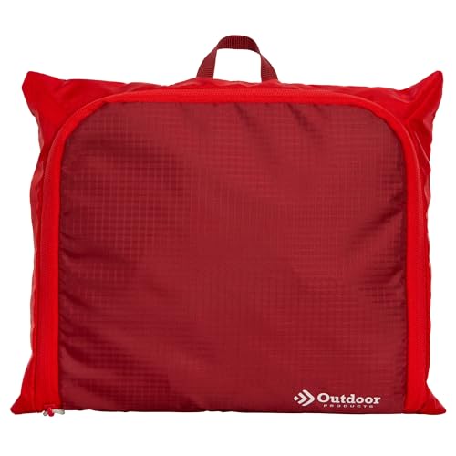 Outdoor Products Deluxe Duffel (Black, 12 in X 24 in) - color: Red, size: Medium