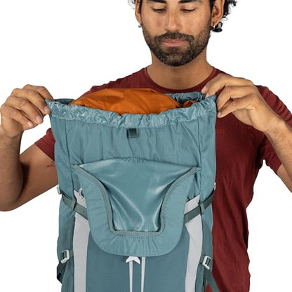 Osprey Sportlite 30L Lightweight Hiking Backpack, Blue OS - color: Serenity Blue, style: 30l