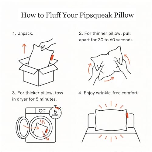 Pipsqueak Travel Pillow - Small, Mini, Tiny - 11 x 7 in, Microfiber - color: Purple, size: 2 Pack, style: Non-Personalized