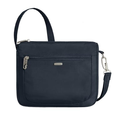 Travelon Anti-Theft Classic Small East/West Crossbody - color: Midnight