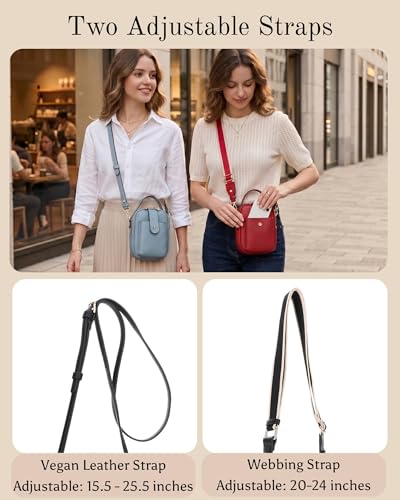 Mali+Lili Gail Vegan Leather Multi Compartment Crossbody Bag - color: Black