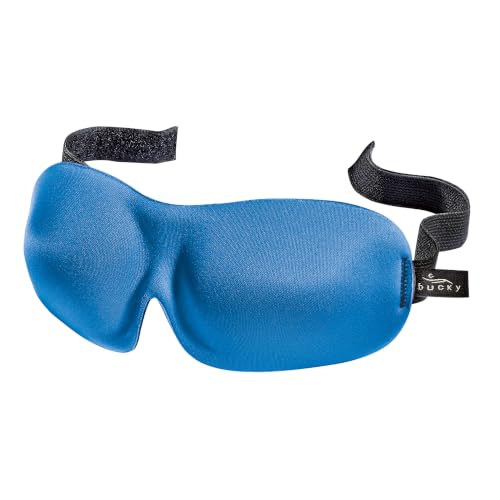 Bucky 40 Blinks No Pressure Eye Mask for Travel & Sleep - color: French Blue
